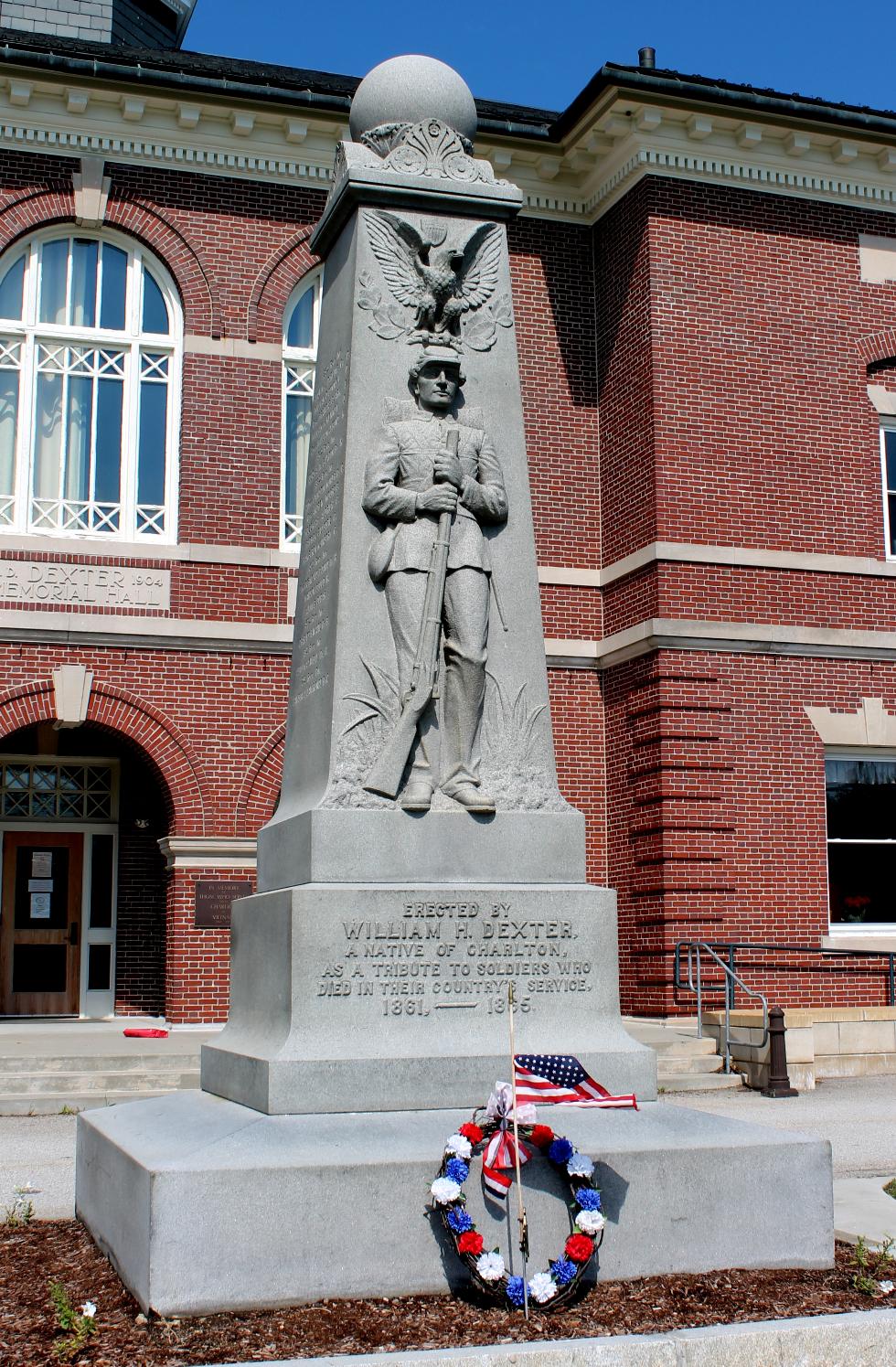 Charlton Massachusetts Military Monuments